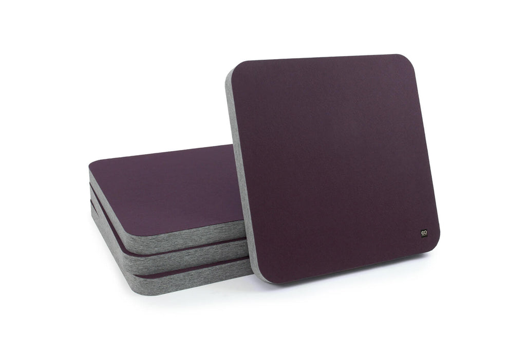 Acoustic Panel Raspberry Color R5 Colour Acoustic Panels - Sound Absorbing Panels | EQ Acoustics